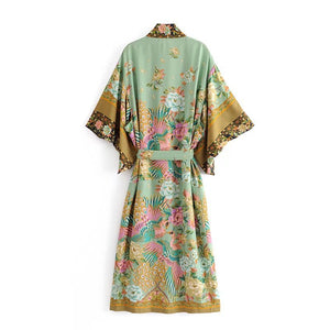 Kimono long femme bohème | Nettai