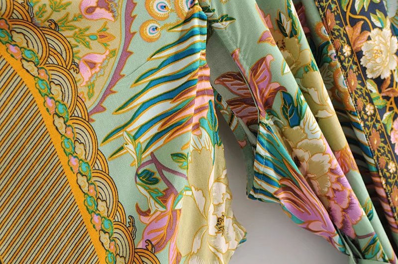 Kimono long femme bohème | Nettai