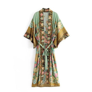 Kimono long femme bohème | Nettai