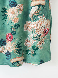 Kimono long japonais femme fleuri | Barokku hana