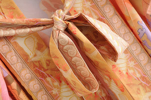 Kimono long femme orange | Sheru
