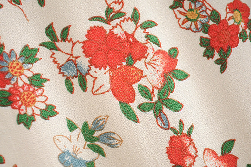Kimono long femme fleuri blanc | Kanmi