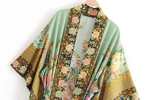 Kimono long femme bohème | Nettai