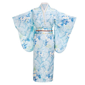 Kimono traditionnel japonais femme | Aoi hana